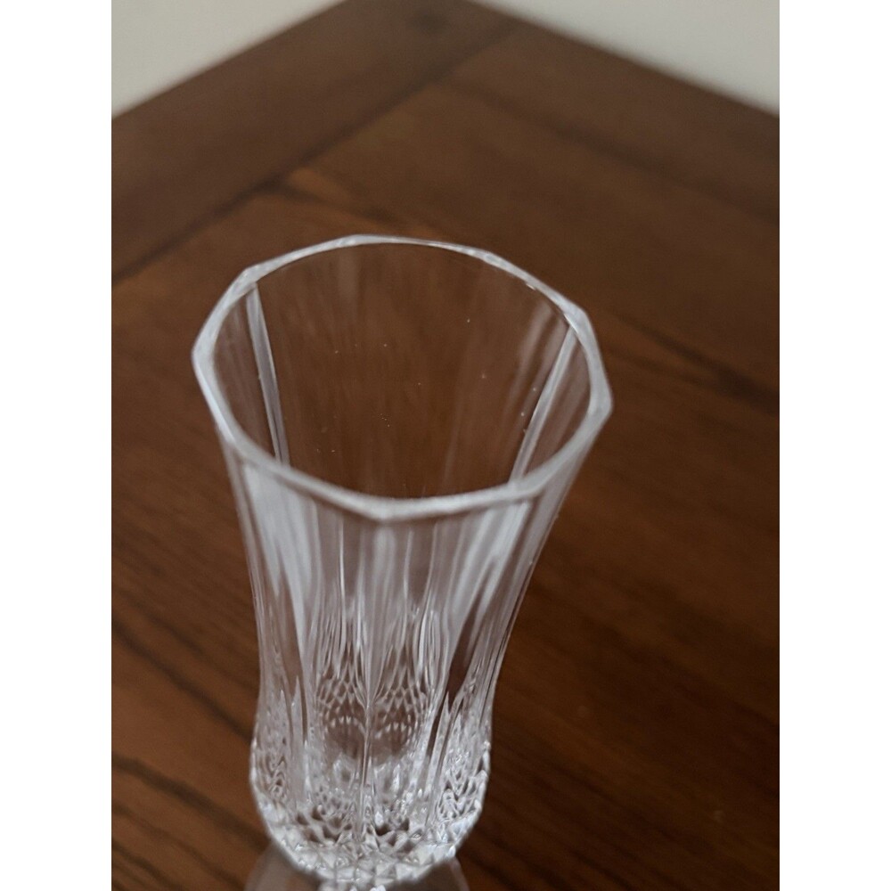 Cristal D'Arques Valencay Champagne Flutes Set (4) Made In France - Picture 11 of 13